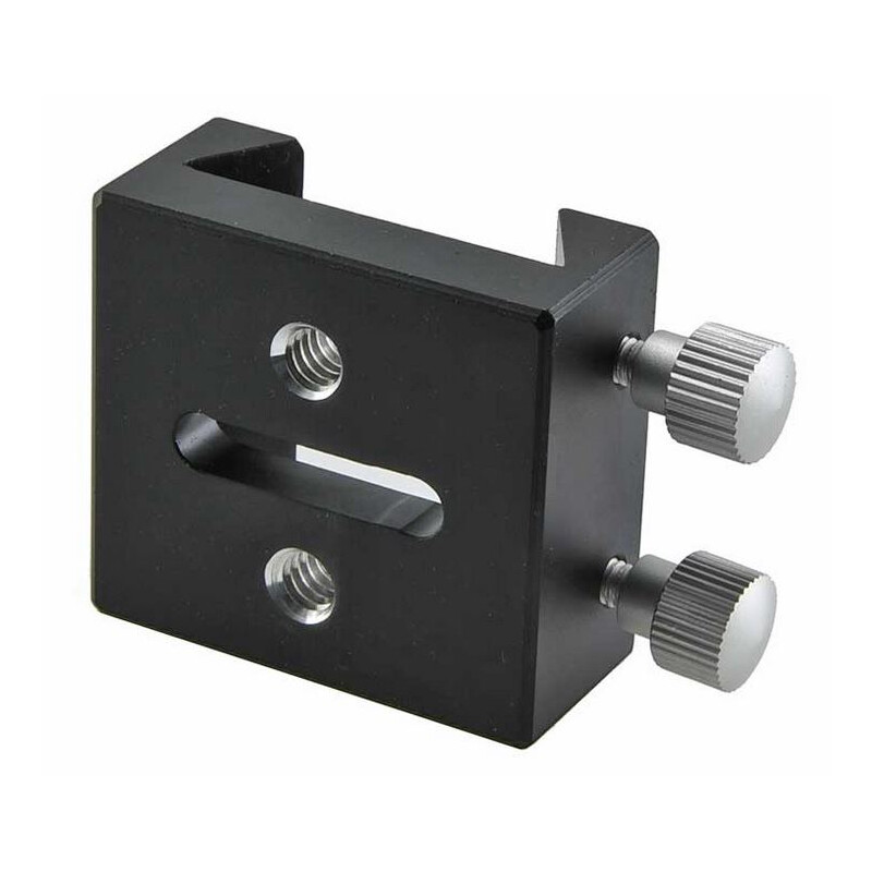 TS Optics Base per supporto cercatore con attacco per treppiede fotografico da 1/4" e foro oblungo