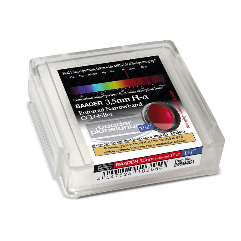 Baader Filtro H-alpha Ultra-Narrowband 3,5nm 1,25".