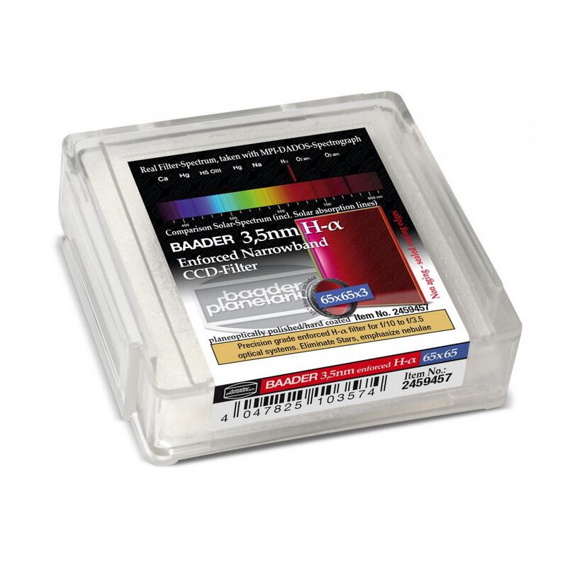 Baader Filtro H-alpha Ultra-Narrowband 3,5nm 65x65mm