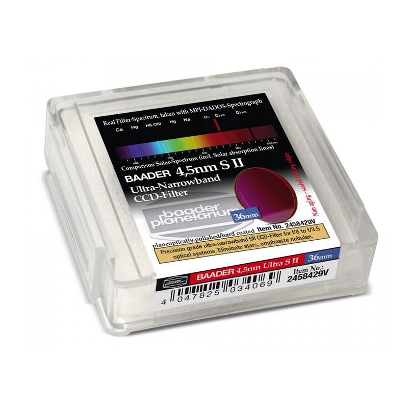 Baader Filtro S II Ultra-Narrowband 4,5nm 36mm