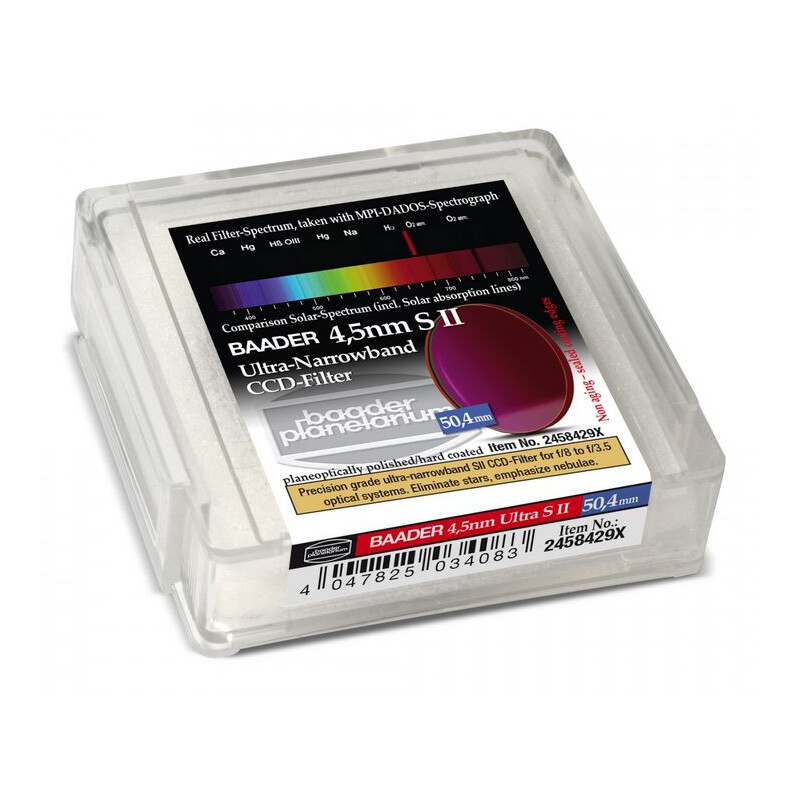 Baader Filtro Ultra-Narrowband 4.5nm S II CCD-Filter 50,4mm