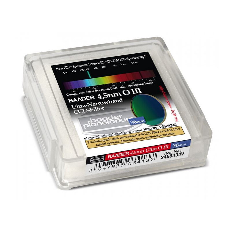 Baader Filtro OIII Ultra-Narrowband 4,5nm 36mm