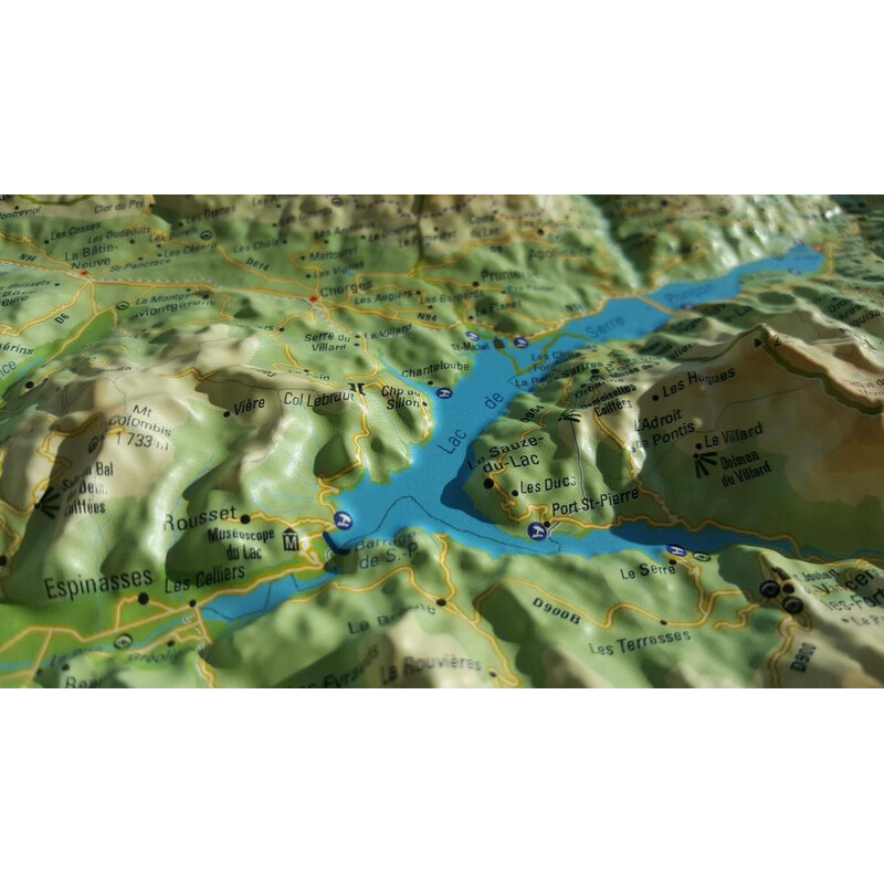 3Dmap Mappa Regionale Le Massif des Ecrins