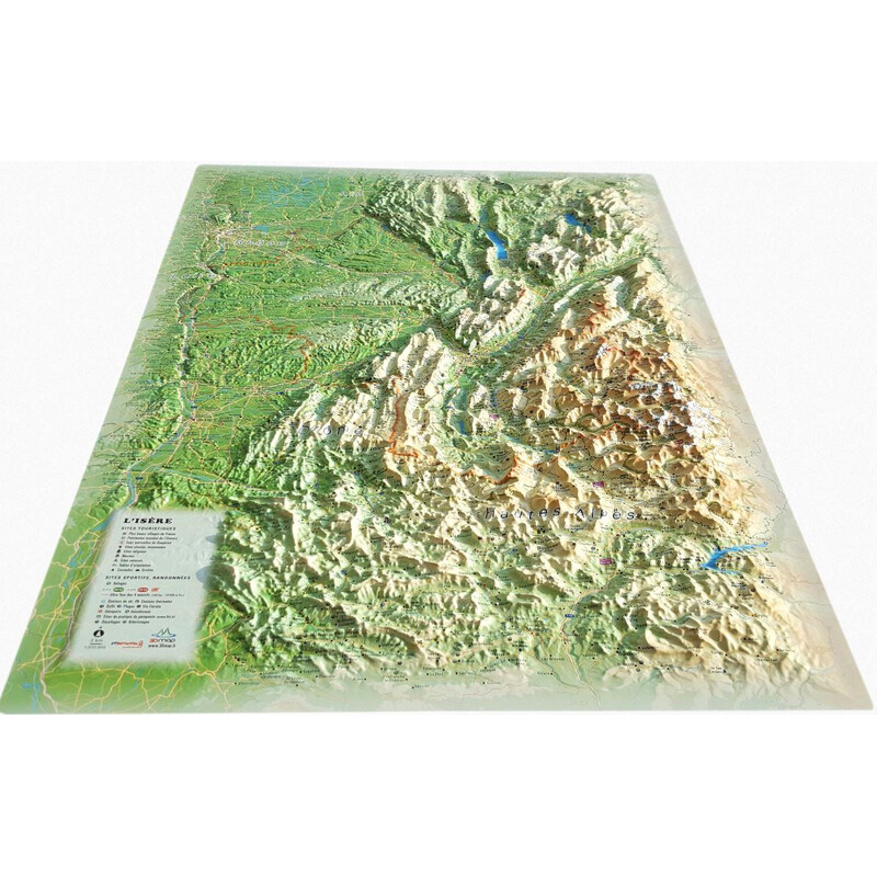 3Dmap Mappa Regionale L'Isère
