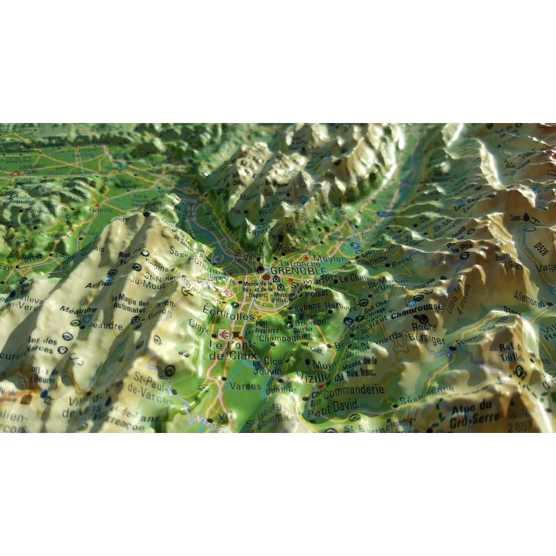 3Dmap Mappa Regionale L'Isère