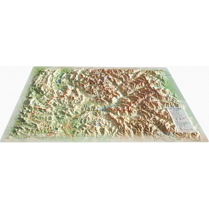 3Dmap Mappa Regionale Les Hautes Alpes