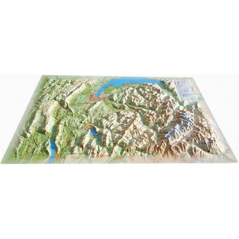 3Dmap Mappa Regionale La Haute Savoie