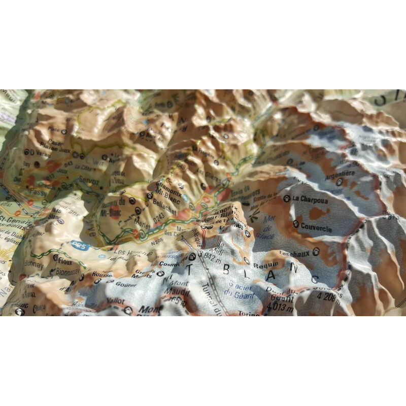 3Dmap Mappa Regionale La Haute Savoie