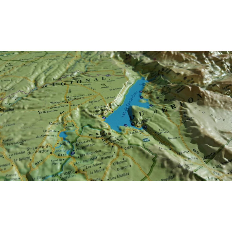 3Dmap Mappa Regionale Le Verdon