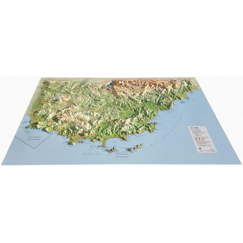 3Dmap Mappa Regionale Le Var