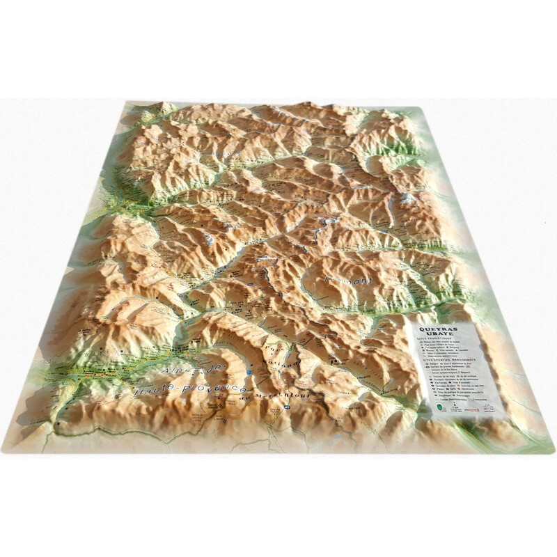 3Dmap Mappa Regionale Queyras-Ubaye