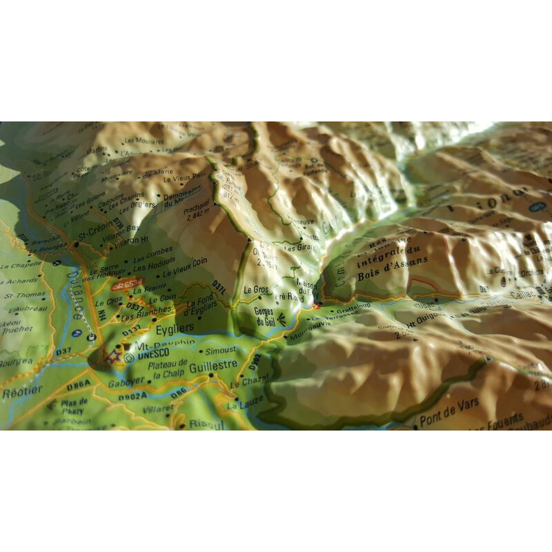 3Dmap Mappa Regionale Queyras-Ubaye