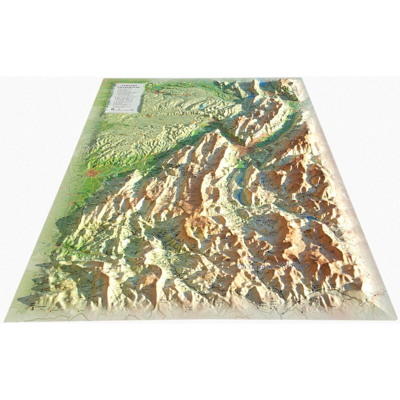 3Dmap Mappa Regionale Vercors-Chartreuse