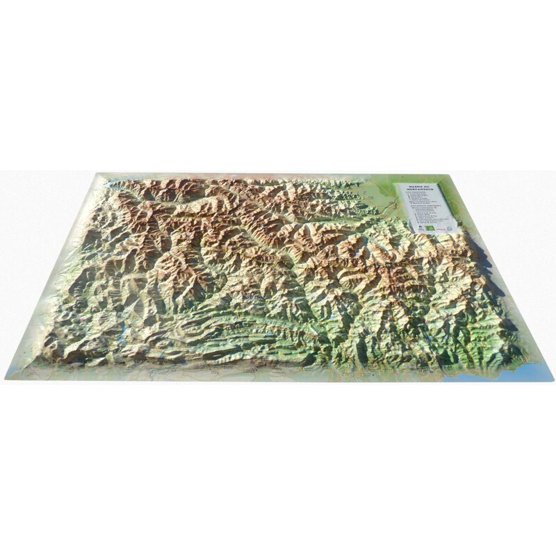 3Dmap Mappa Regionale Le Massif du Mercantour