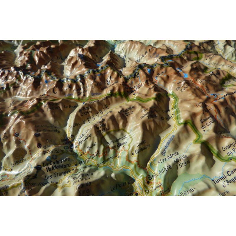 3Dmap Mappa Regionale Le Massif du Mercantour