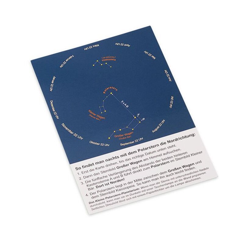 AstroMedia Carta Stellare Polarsternfinder Postkarte