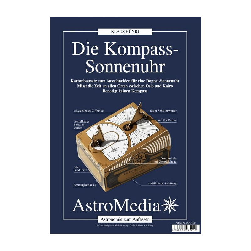 AstroMedia Kit La bussola meridiana