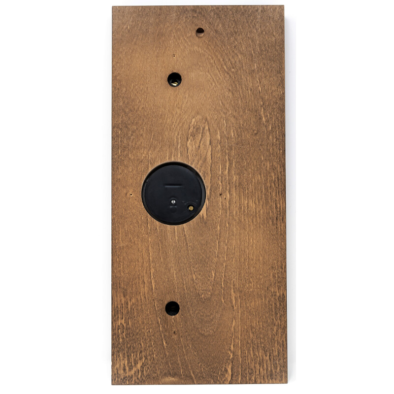 Fischer Stazione meteo in vero legno, rovere rustico
