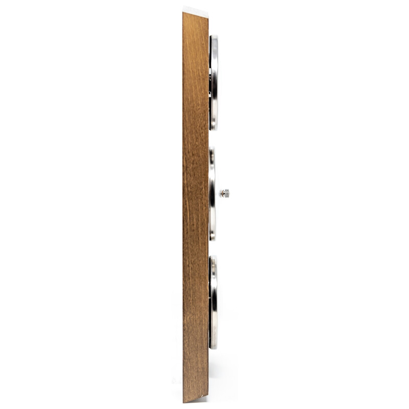 Fischer Stazione meteo in vero legno, rovere rustico