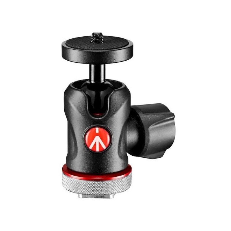 Manfrotto Treppiede- testa a sfera MH492LCD-BH Micro with hot shoe