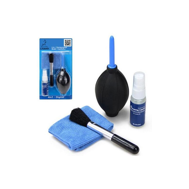 Lacerta Set di pulizia per ottiche
