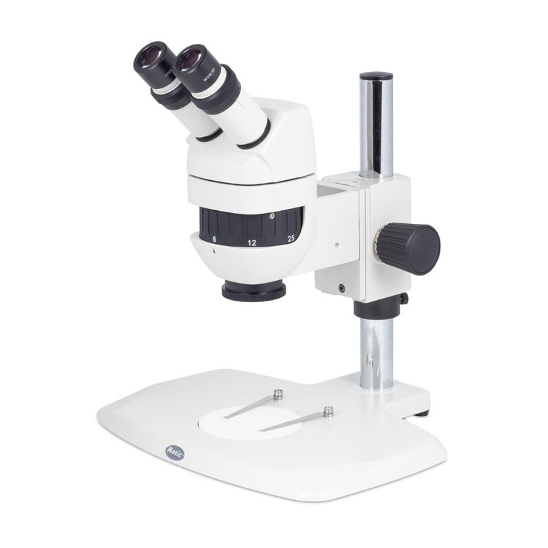 Motic Microscopio stereo zoom K-400P, Binoculare, CMO, senza Iluminazione, 6x-50x