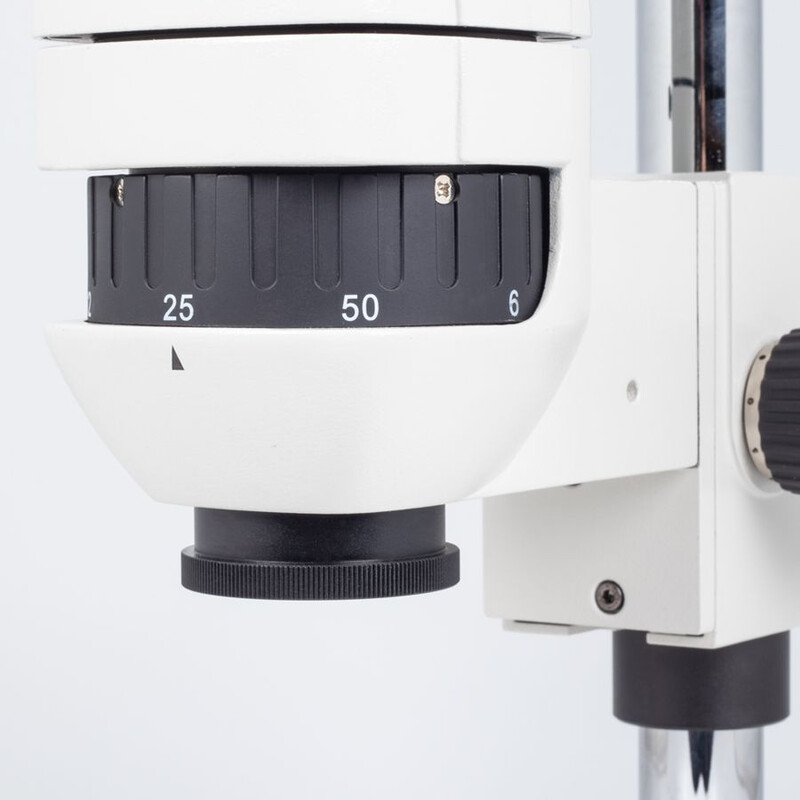 Motic Microscopio stereo zoom K-400P, Binoculare, CMO, senza Iluminazione, 6x-50x