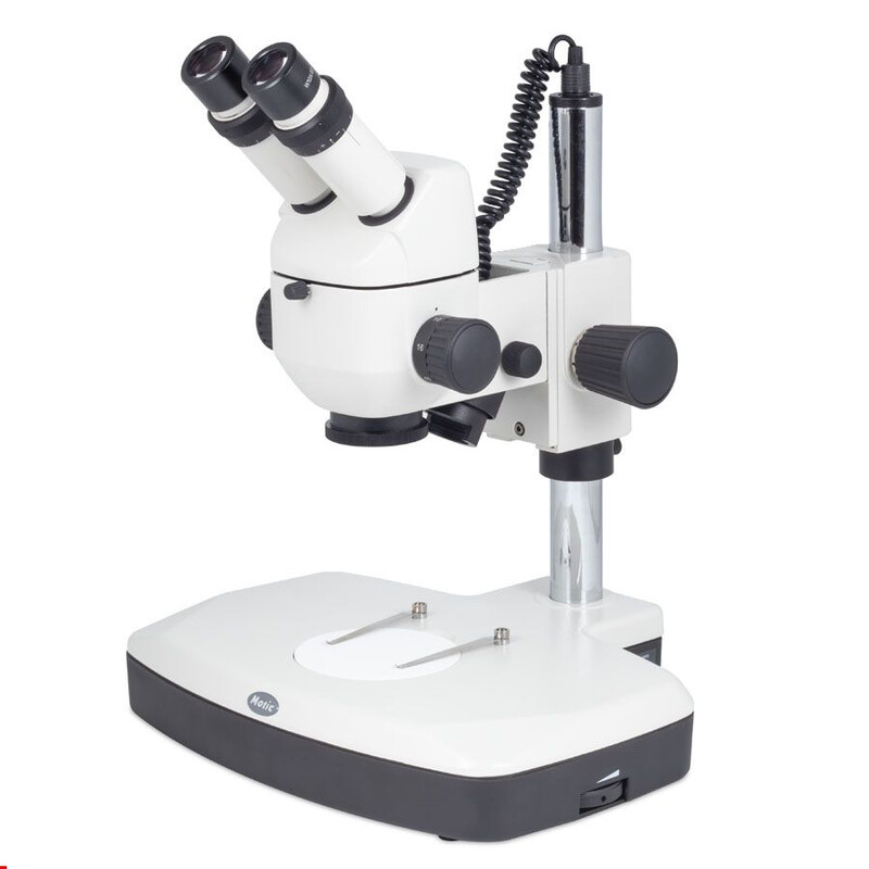 Motic Microscopio stereo zoom K-500 L, Binoculare, CMO, Luce riflessa e trasmessa, 6x-40x