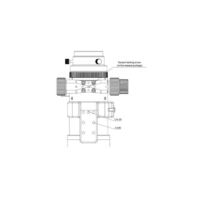 Sharpstar Rifrattore Apocromatico AP 61/270 EDPH III OTA