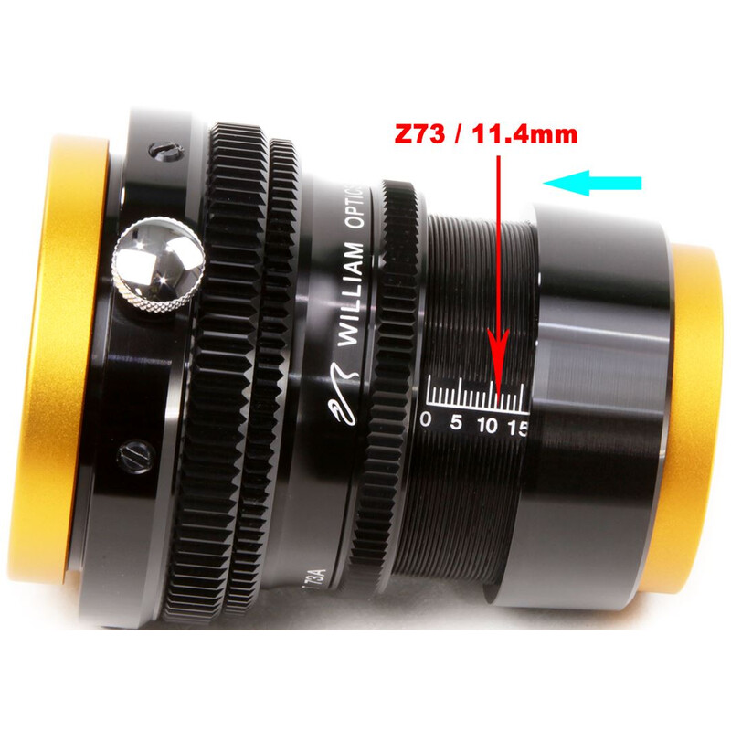 William Optics Flattener Flat73A per ZenithStar 73