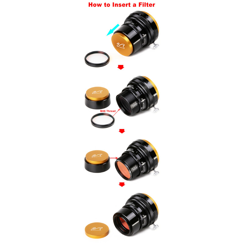 William Optics Flattener Flat73A for ZenithStar 73