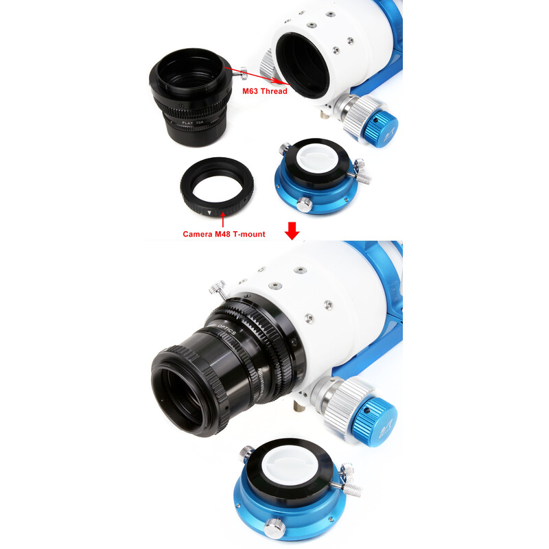 William Optics Flattener Flat73A per ZenithStar 73