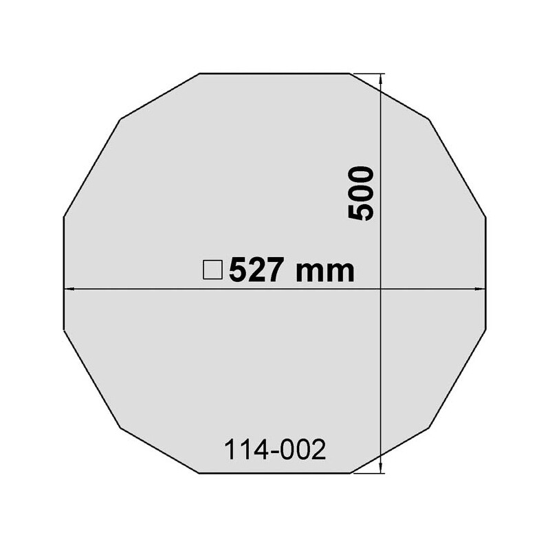 euro EMC Ersatzfolie für Sonnenfilter Größe 14