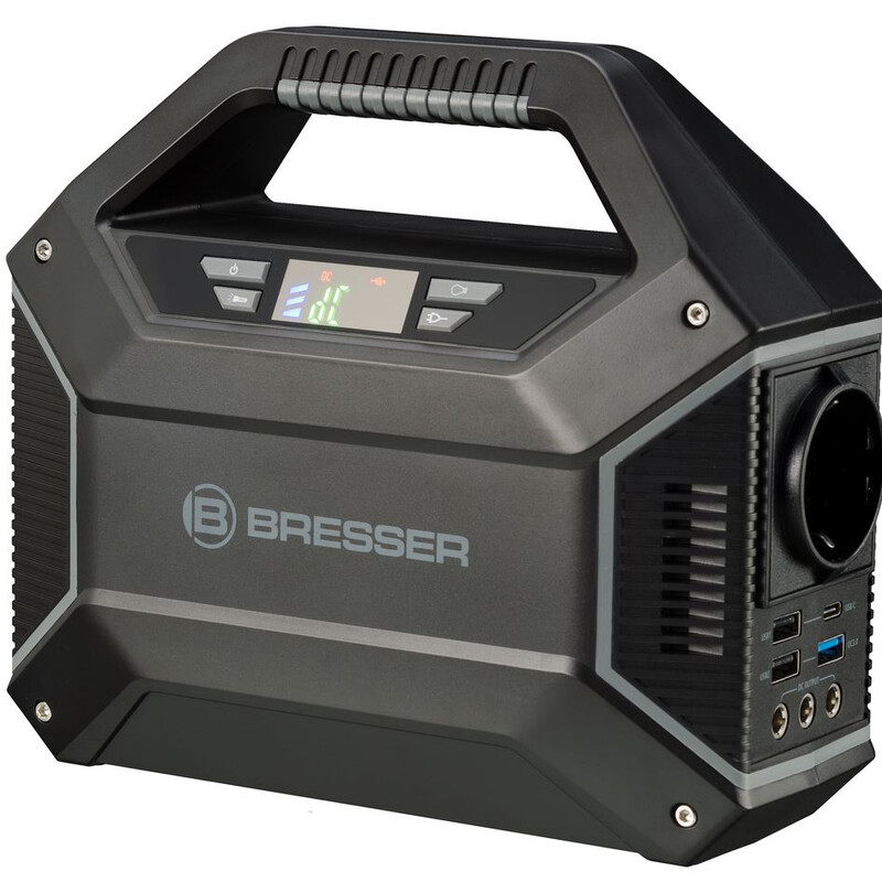 Bresser Mobile Power Station 100 Watt + caricabatterie solare 40 Watt