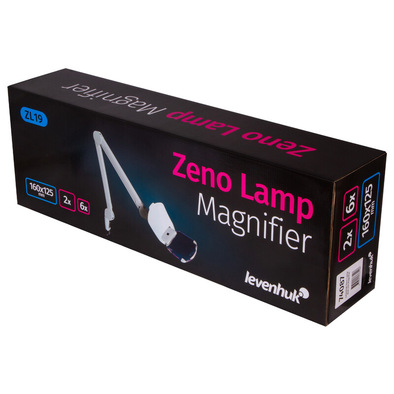 Levenhuk Lente d`Ingrandimento Zeno Lamp ZL19 LED