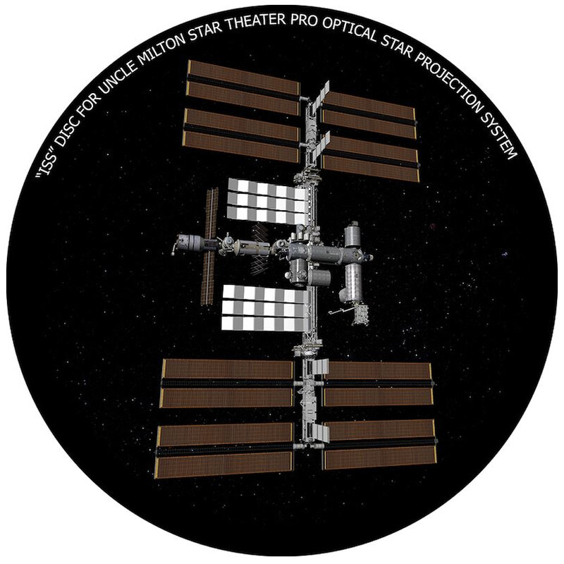 Omegon Diapositiva per l' Star Theater Pro con motivo ISS