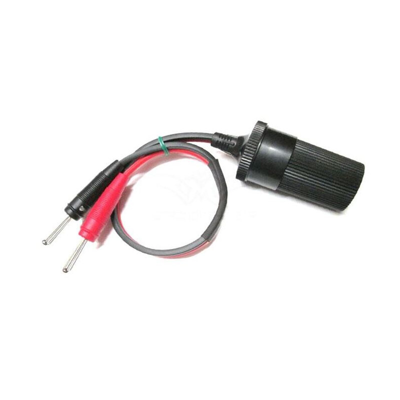 TS Optics Cavo adattatore da 12 V da spina a banana a presa accendisigari