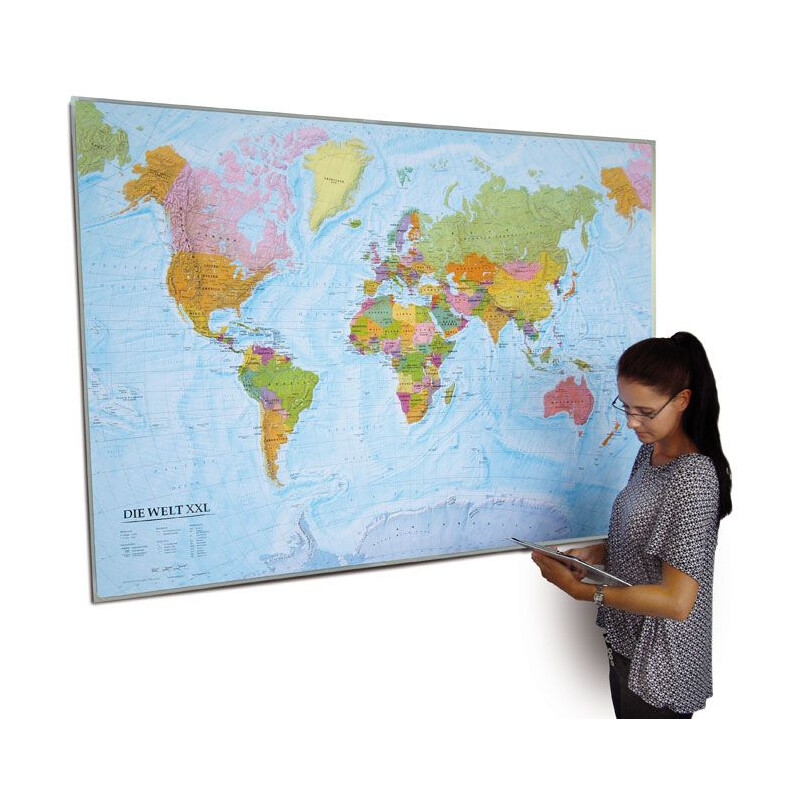 freytag & berndt Mappa del Mondo politica (202 x 130 cm)