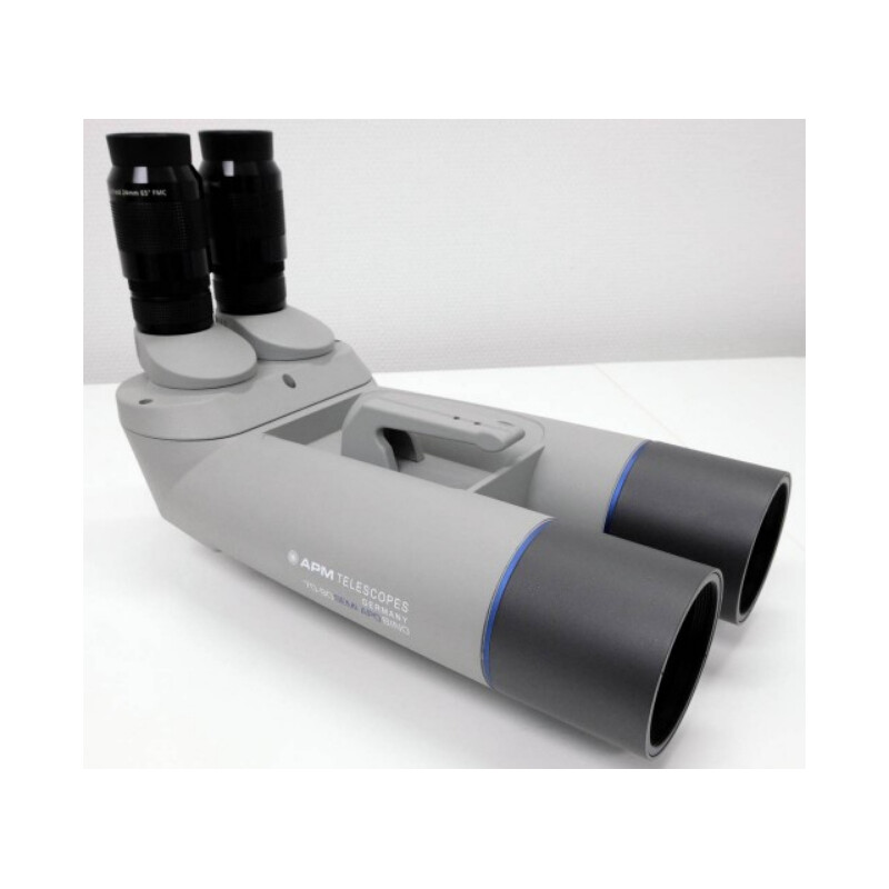 APM Binocolo Binocoli 70 mm 90° non ED 1,25 con Oculari UF 24 mm e custodia
