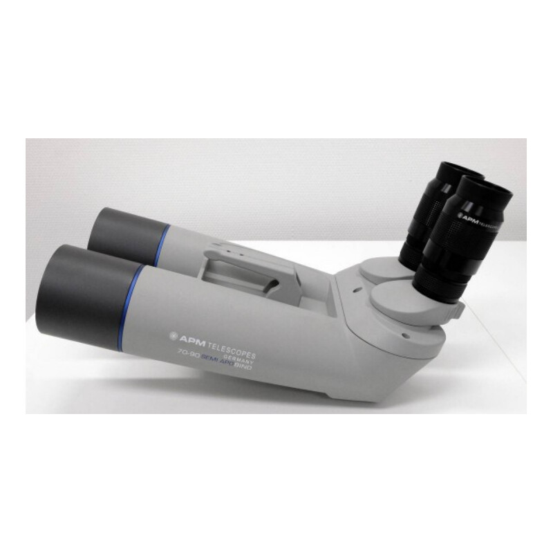 APM Binocolo Binocoli 70 mm 90° non ED 1,25 con Oculari UF 24 mm e custodia