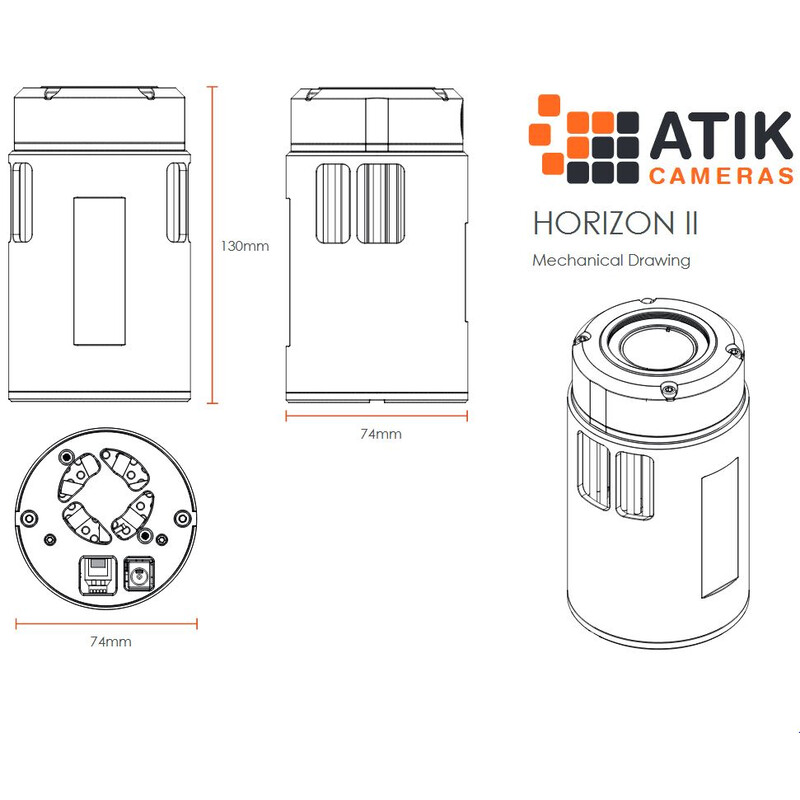 Atik Fotocamera Horizon II Color