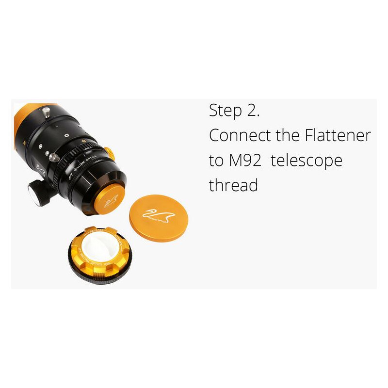 William Optics Adjustable Flattener Reducer Flat7A