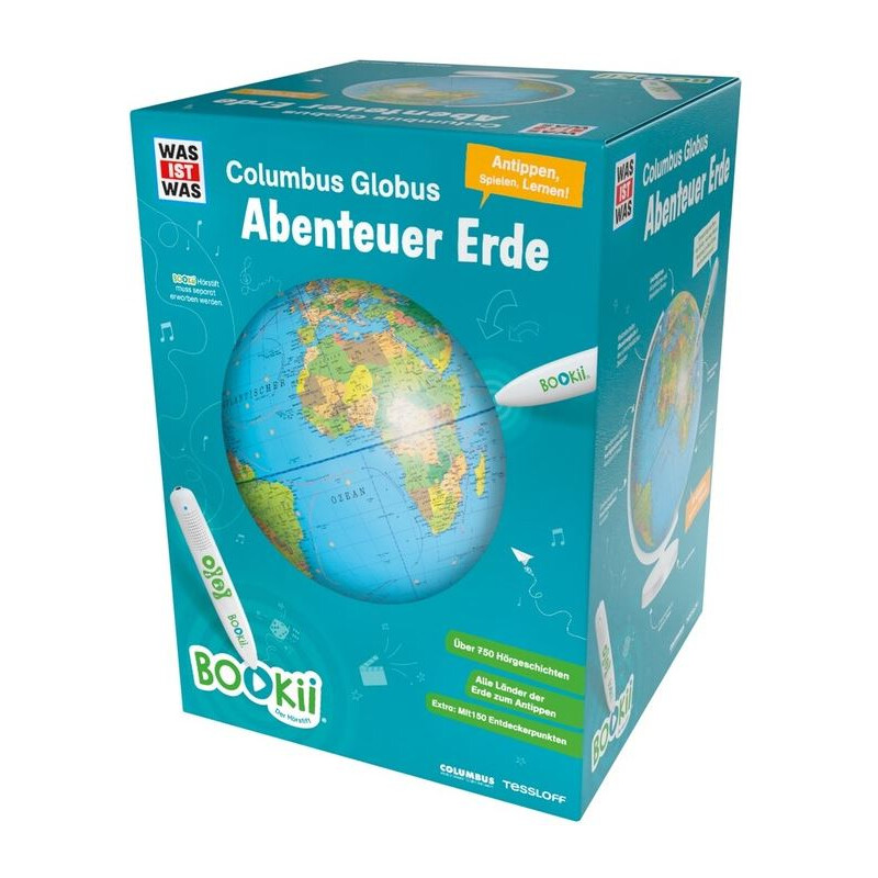 Tessloff-Verlag Globo BOOKii (senza penna) 34 cm