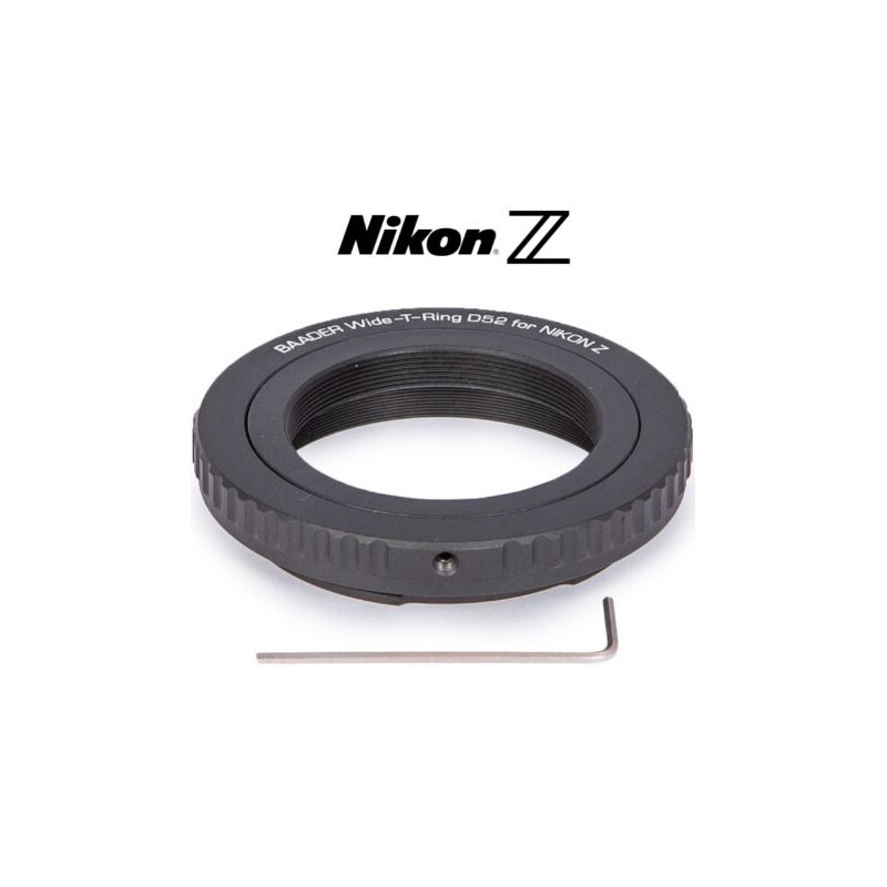 Baader Adattore Fotocamera T2/Nikon Z & S52 Wide-T