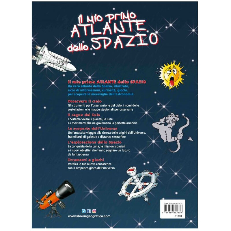 Libreria Geografica Il mio primo Atlante dello Spazio