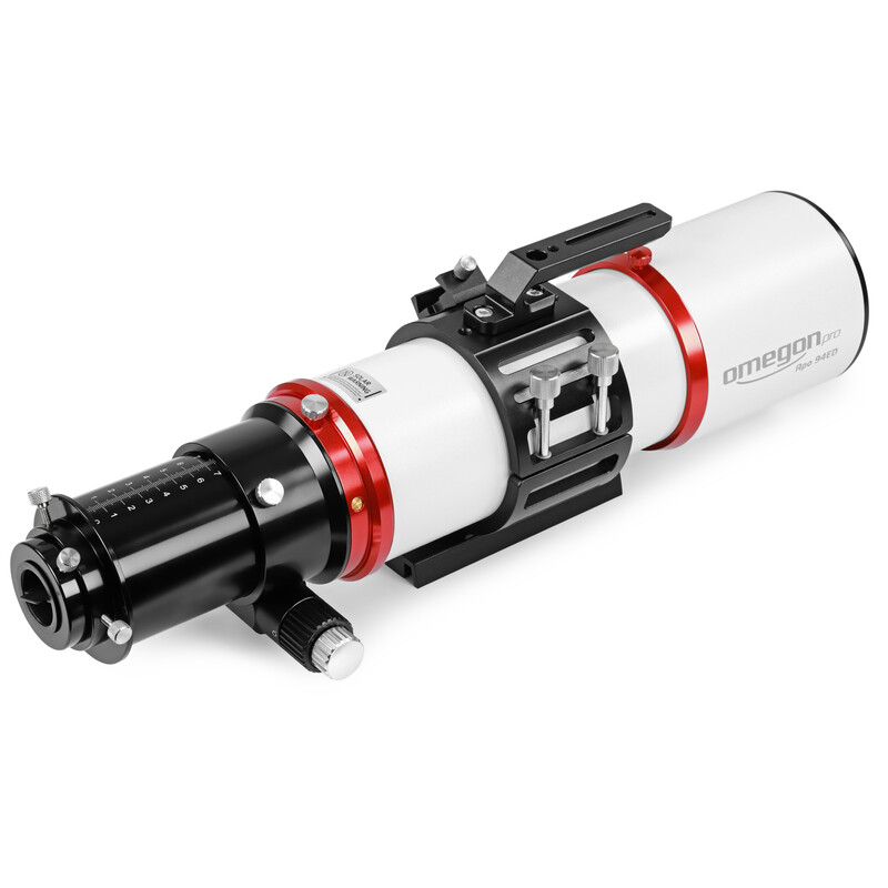 Omegon Rifrattore Apocromatico Pro APO AP 94/517 Triplet ED OTA + protocollo di prova