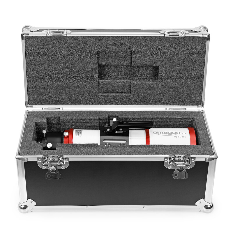 Omegon Rifrattore Apocromatico Pro APO AP 94/517 Triplet ED OTA + protocollo di prova