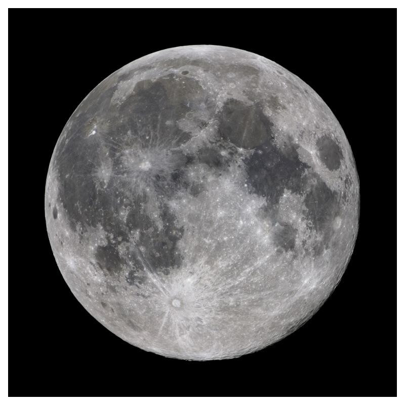 Oklop Poster Luna piena 50 cm x 70 cm