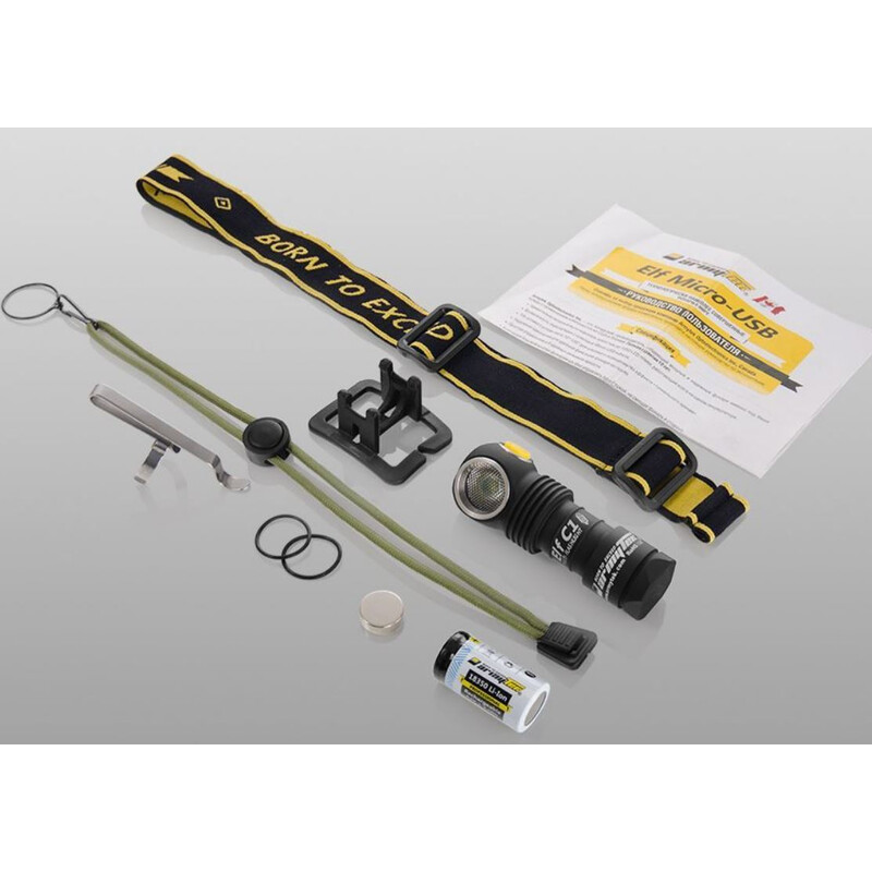 Armytek Torcia/Lampada frontale Elf C1 (luce calda)