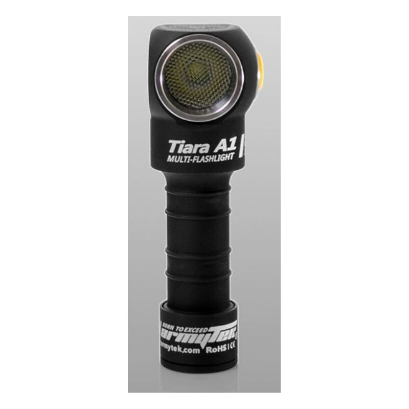 Armytek Torcia frontale o torcia Tiara (luce fredda)